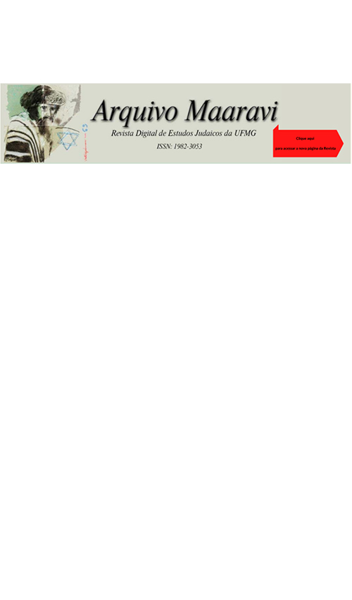 Arquivo Maaravi-revista Digital De Estudos Judaicos Da Ufmg