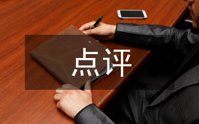 點(diǎn)評總結(jié)