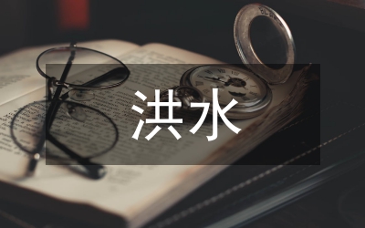 洪水災(zāi)情評估管理論文
