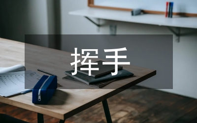 舉手致意和揮手道別禮