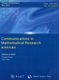 數(shù)學研究通訊